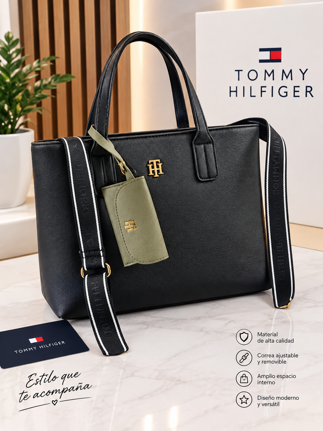 Cartera Tommy + monedero
